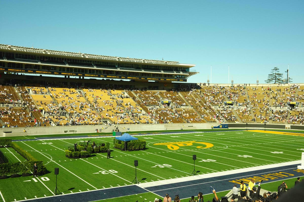 Commencement at Cal